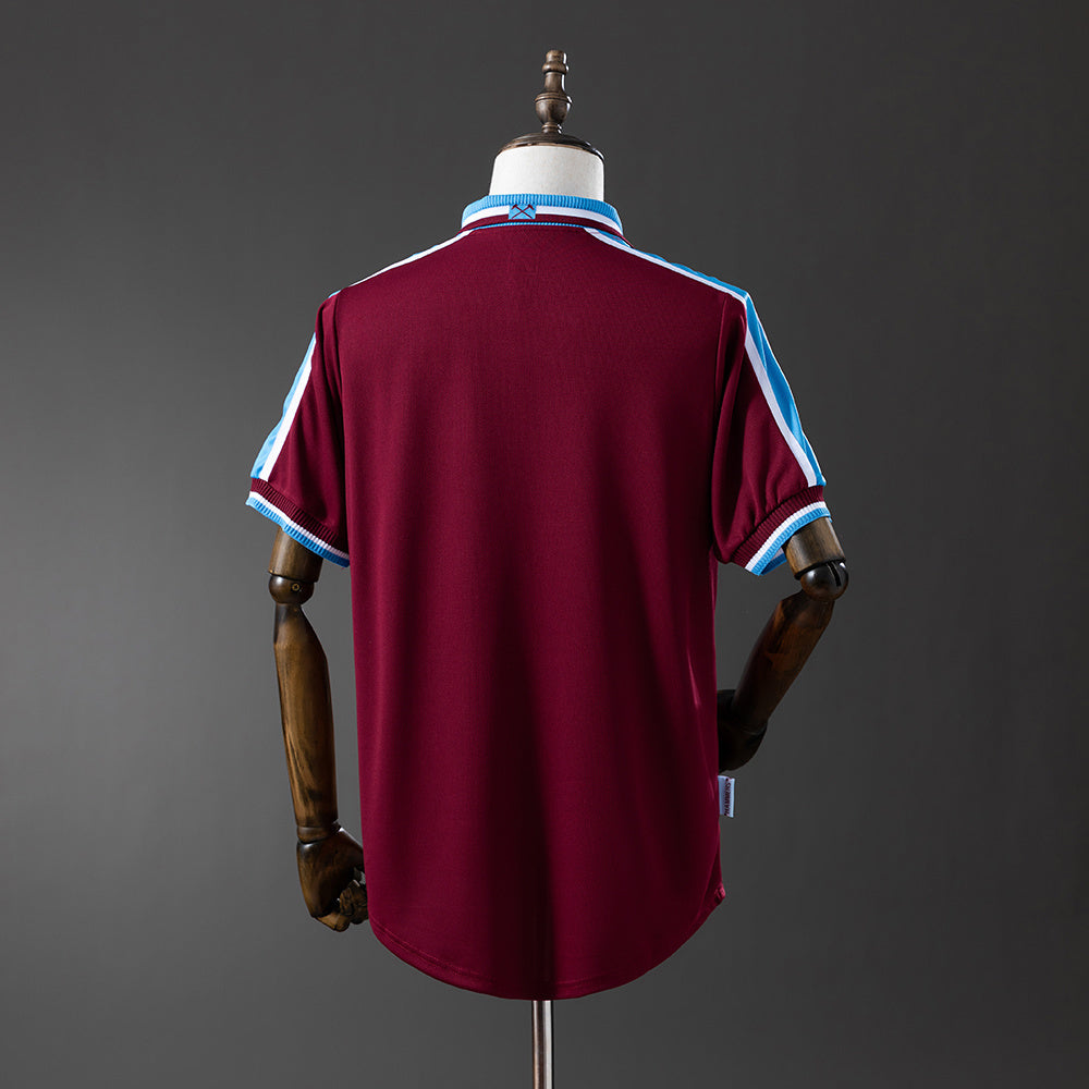 West Ham United 99/01 Home Retro Jersey – Classic Premier League Era