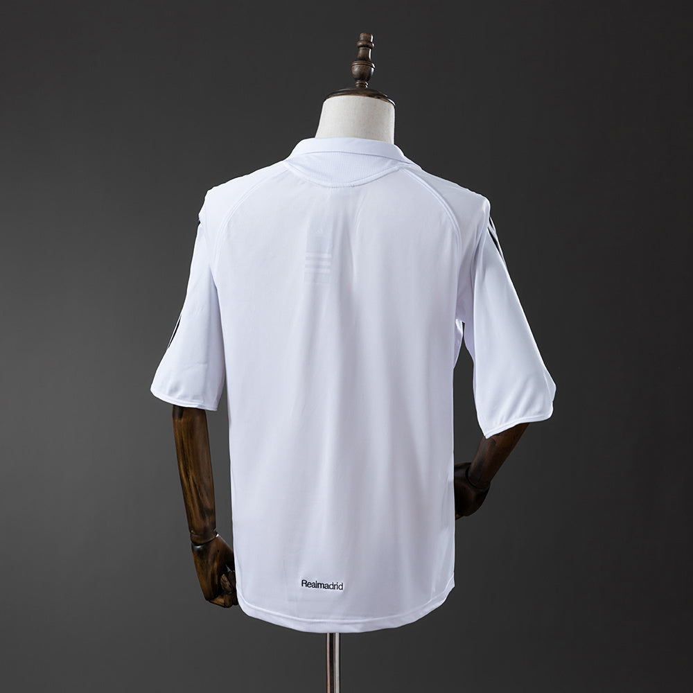 Real Madrid 05/06 Home Retro Jersey – Galáctico Era Legacy