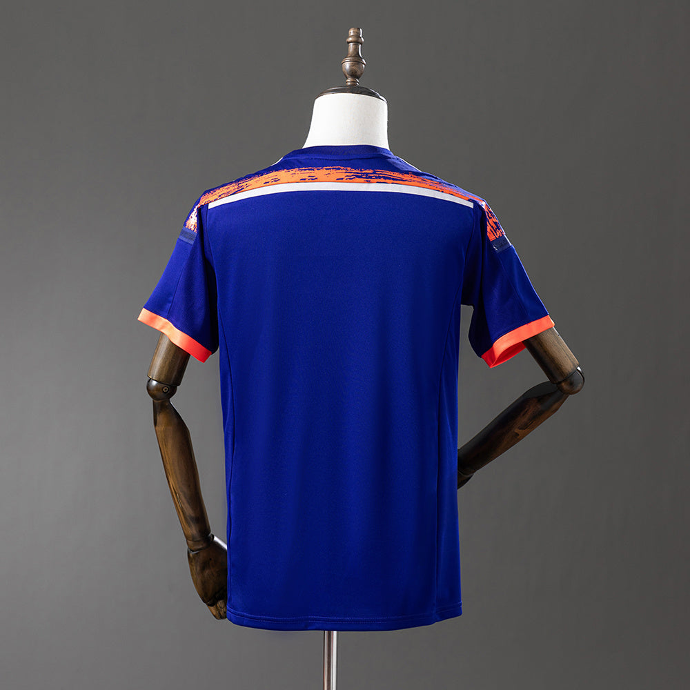Japan 2014 Home Retro Jersey – Modern Samurai Blue