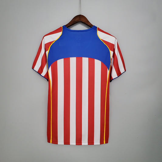 Atletico Madrid 04/05 Home Retro Jersey – Rebuilding the Identity