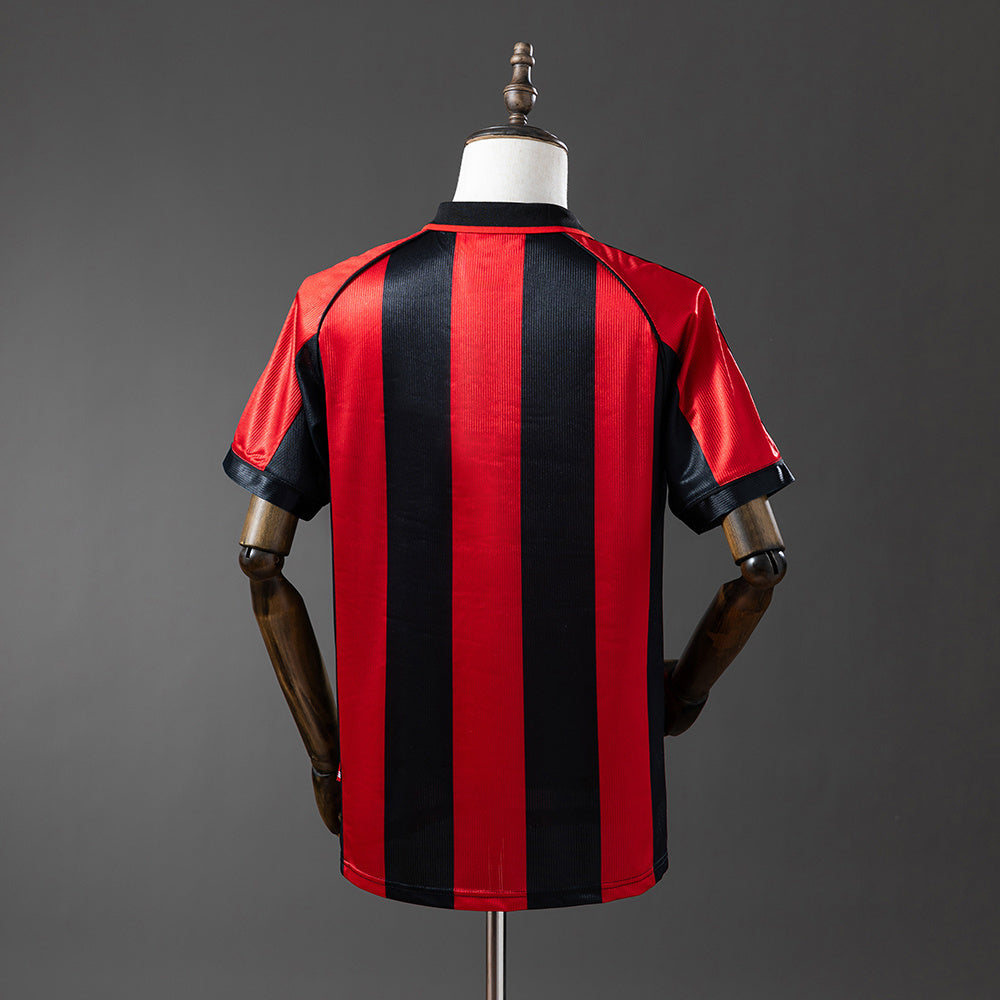AC Milan 98/99 Home Retro Jersey – Scudetto Winners