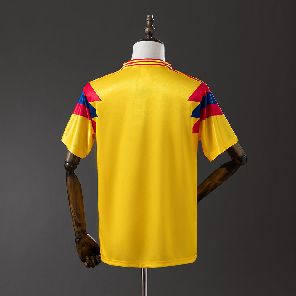 Colombia 1990 Home Retro Jersey – Golden Generation Begins