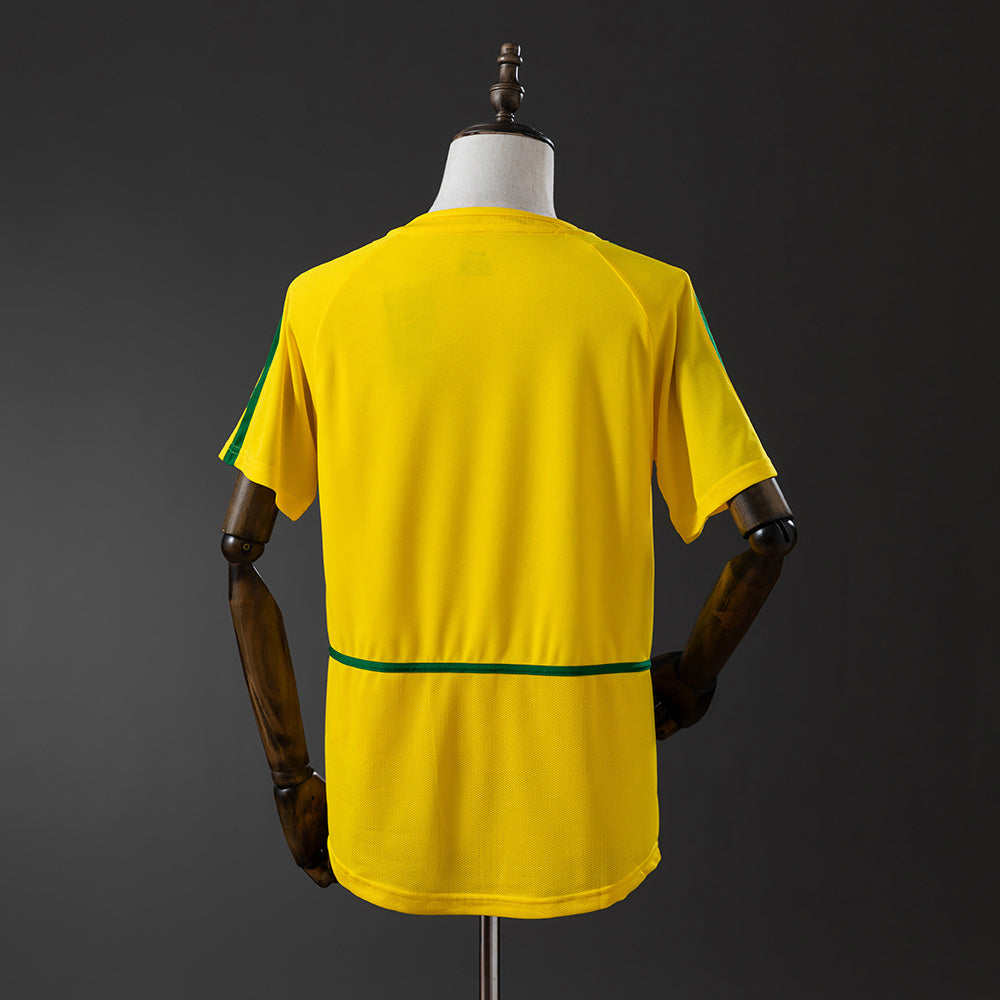 Brazil 2002 Home Retro Jersey – World Cup 2002 Winner - RONALDO #9