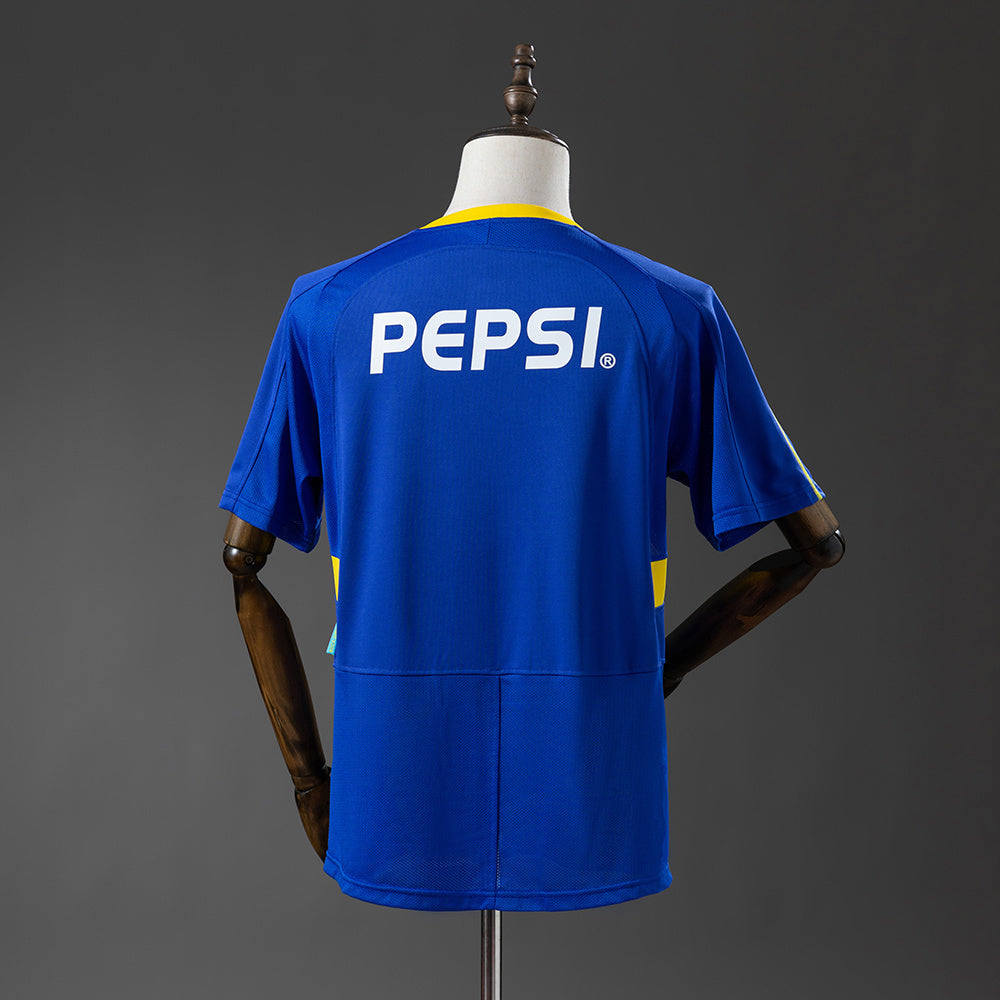 Boca Juniors 03/04 Home Retro Jersey – South American Dominance