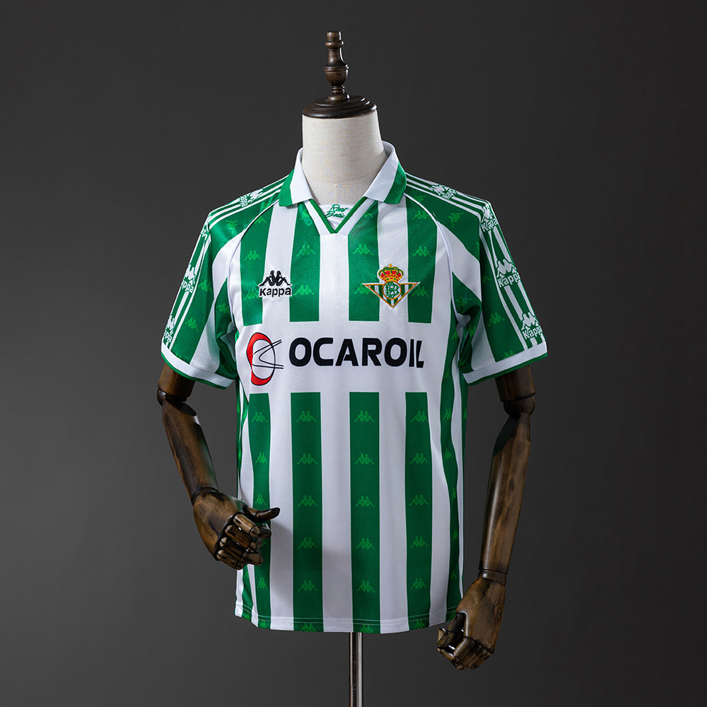 Real Betis 95/96 Home Retro Jersey – La Liga Breakthrough Era