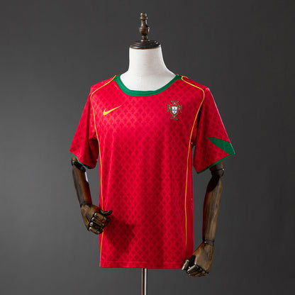 Portugal 2004 Home Retro Jersey – Euro Finalists