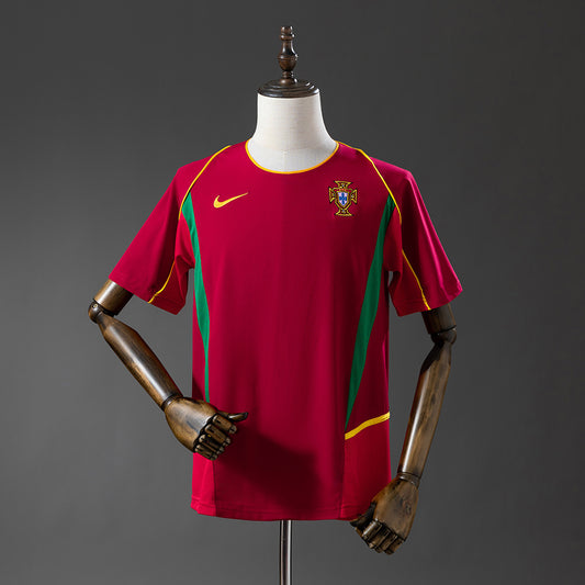 Portugal 2002 Home Retro Jersey – World Cup Return