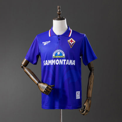 Fiorentina 95/96 Home Retro Jersey – Batistuta Era Glory