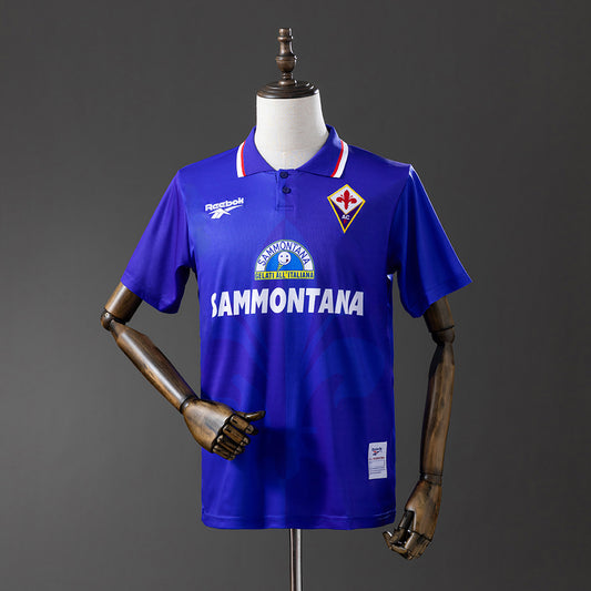 Fiorentina 95/96 Home Retro Jersey – Batistuta Era Glory