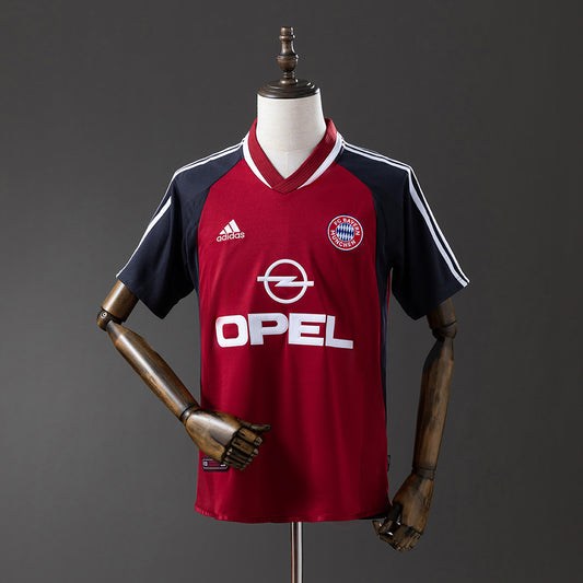Bayern Munich 01/02 Home Retro Jersey – German Giants Continue
