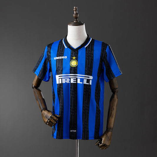 Inter Milan 97/98 Home Retro Jersey – UEFA Cup Winning Era