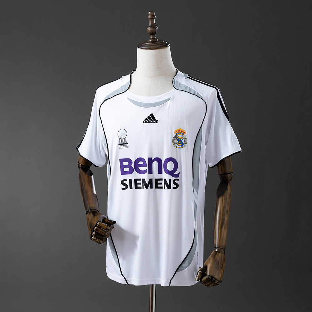 Real Madrid 06/07 Home Retro Jersey – La Liga Comeback Champions