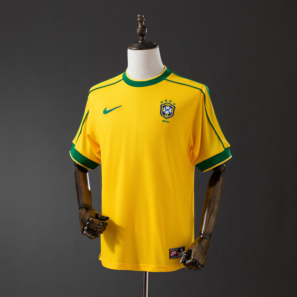 Brazil 1998 Home Retro Jersey – World Cup Finalists