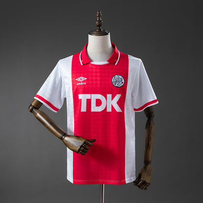 Ajax 89/90 Home Retro Jersey – Dutch Tradition Classic
