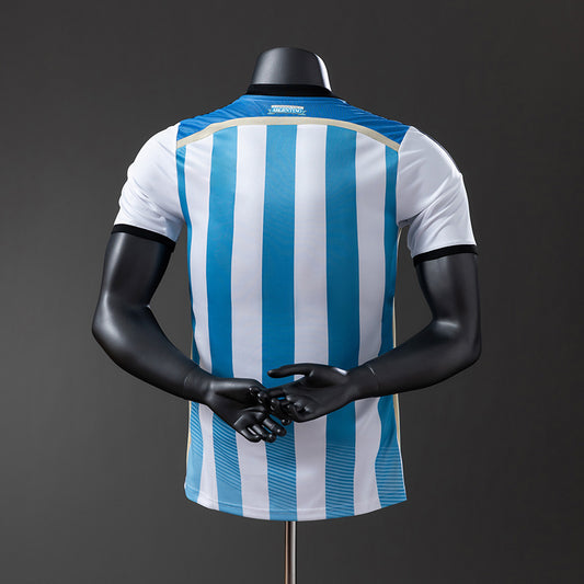 Argentina 2014 Home Player Version Retro Jersey – World Cup Final Run