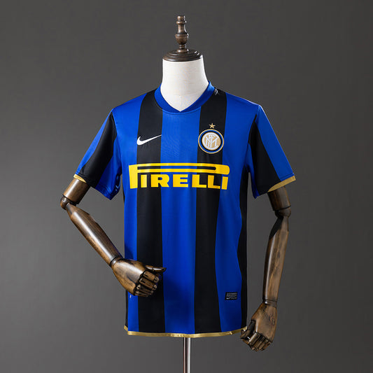 Inter Milan 08/09 Home Retro Jersey – Serie A Dominance Begins
