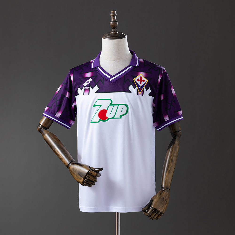 Fiorentina 92/93 Away Retro Jersey – Classic Serie A Heritage