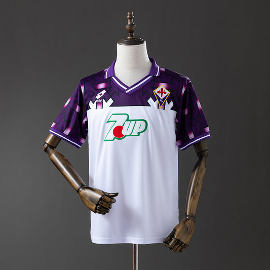 Fiorentina 92/93 Away Retro Jersey – Classic Serie A Heritage