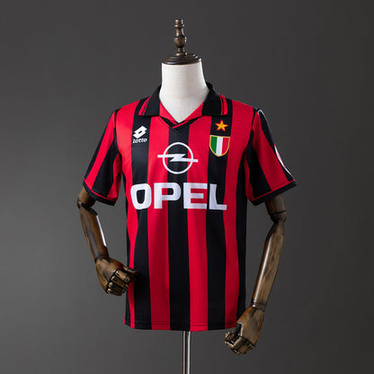 AC Milan 96/97 Home Retro Jersey – Italian Powerhouse