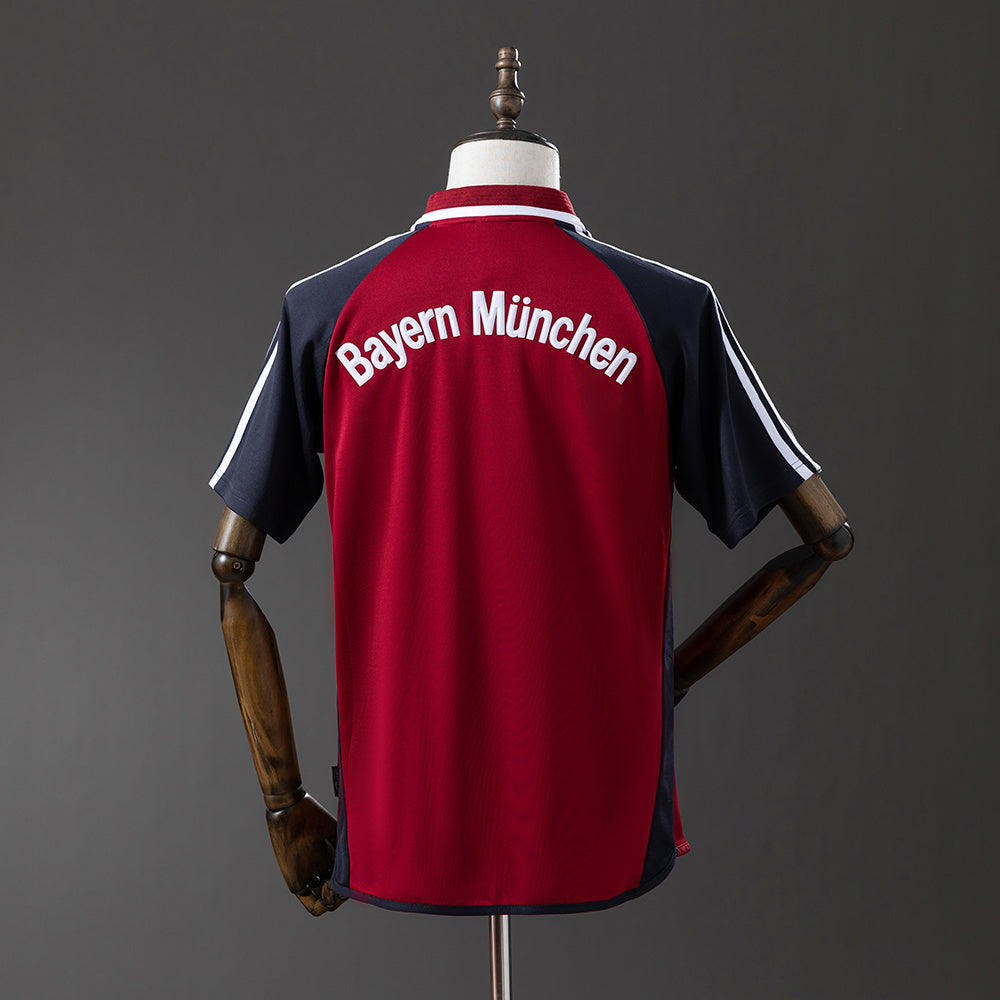 Bayern Munich 01/02 Home Retro Jersey – German Giants Continue