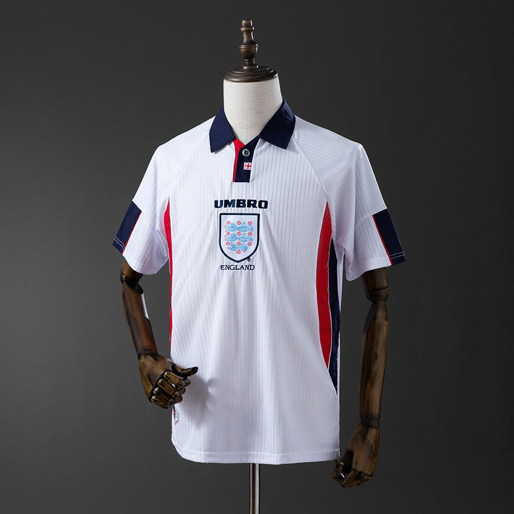 England 1998 Home Retro Jersey – France World Cup Era