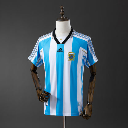 Argentina 2006 Home Retro Jersey – Retro Football Shirt / Jersey – World Cup Glory – Messi, Maradona Era