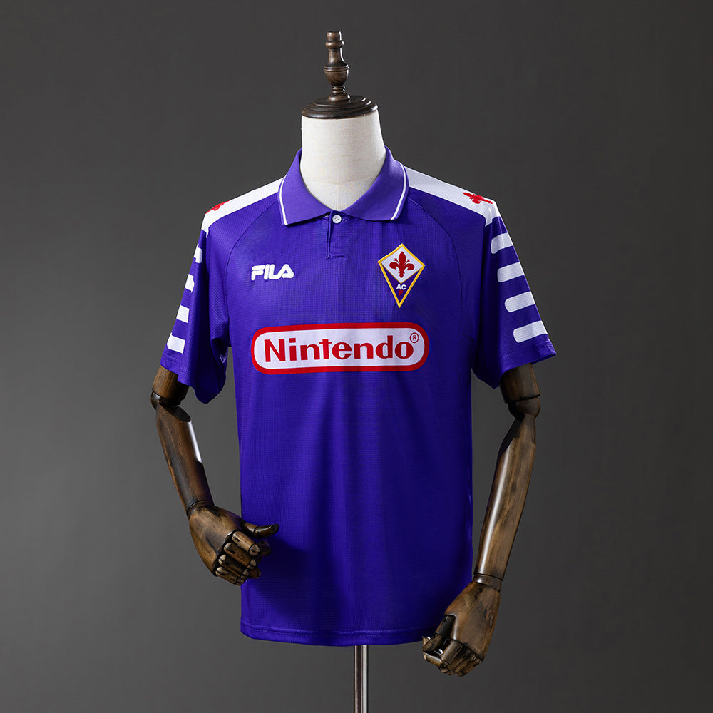 Fiorentina 98/99 Home Retro Jersey – Serie A Title Challenge Era