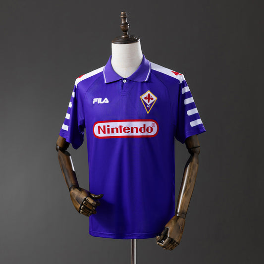 Fiorentina 98/99 Home Retro Jersey – Serie A Title Challenge Era