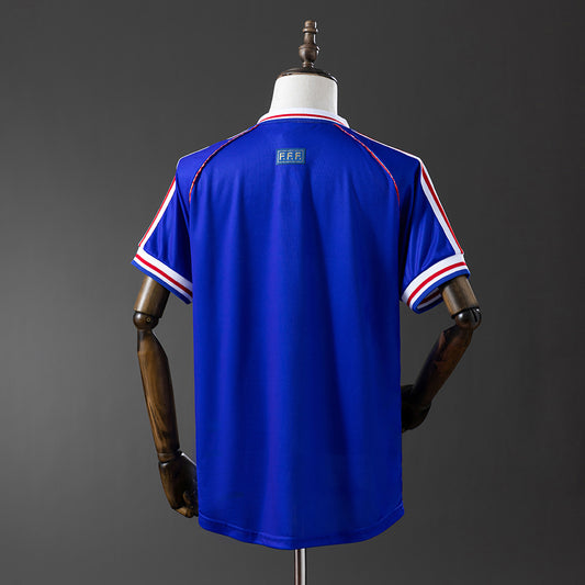 France 1998 Home Retro Jersey – Classic Les Bleus Revival - ZIDANE #10
