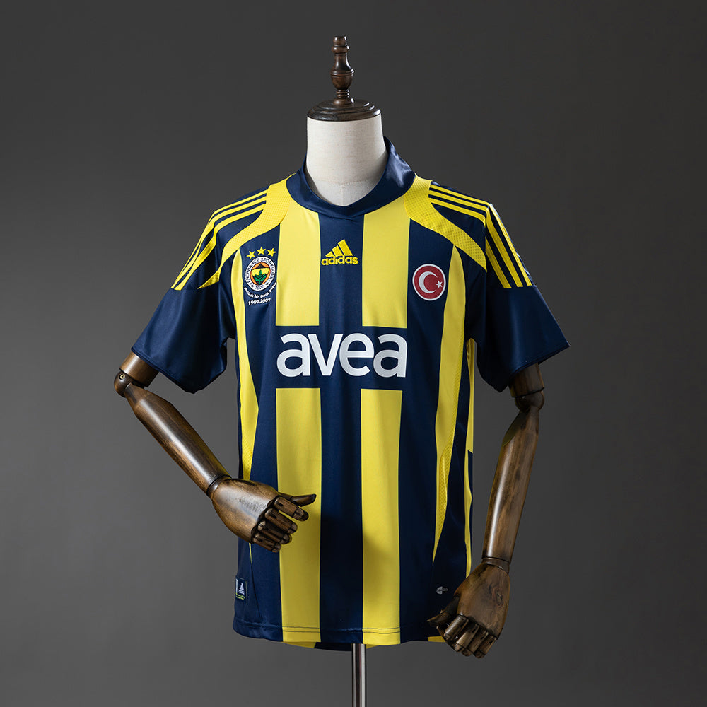 Fenerbahçe 07/08 Home Retro Jersey – Historic European Run