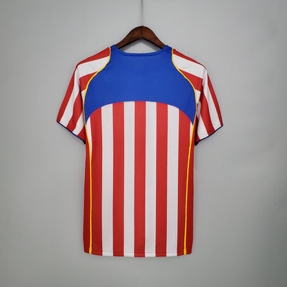 Atletico Madrid 04/05 Home Retro Jersey – Rebuilding the Identity
