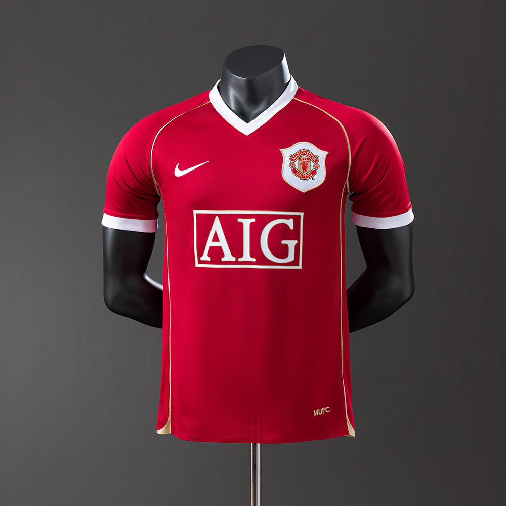 Manchester United 06/07 Home Retro Jersey – Rise of a New Dynasty