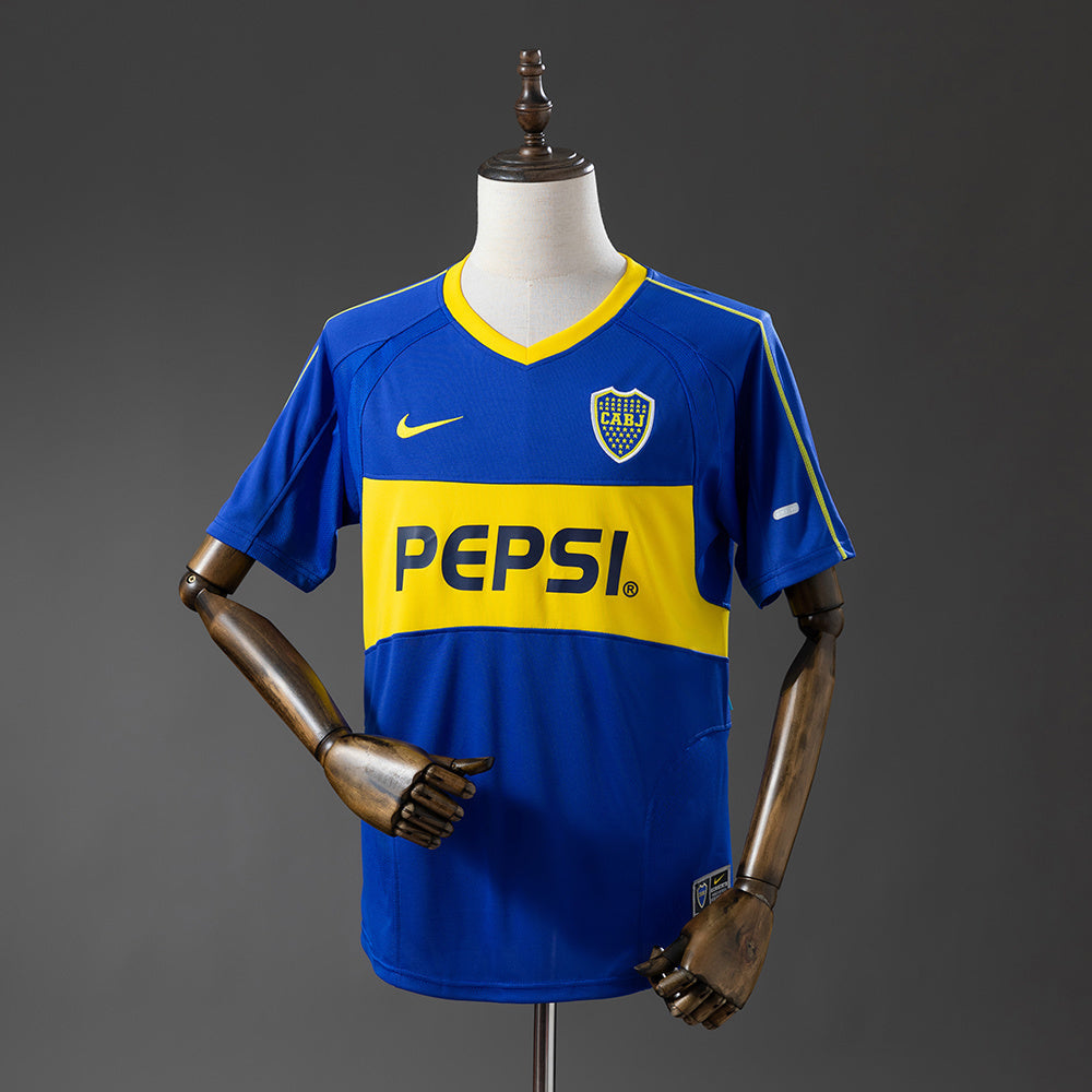 Boca Juniors 03/04 Home Retro Jersey – South American Dominance