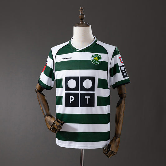 Sporting CP 01/03 Home Retro Jersey – Portuguese Talent Era