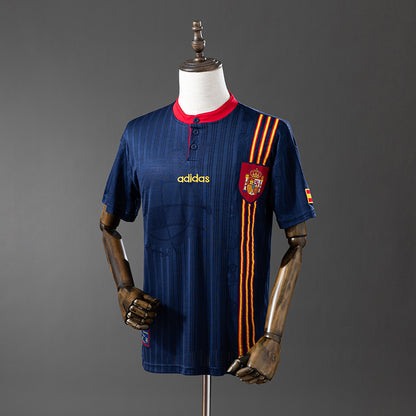 Spain 1996 Away Retro Jersey – Retro Football Shirt / Jersey –  –  Era