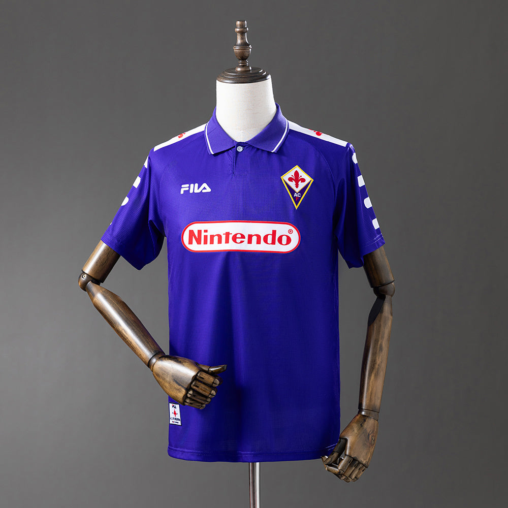 Fiorentina 1998 Home Retro Jersey – Batistuta Era Classic
