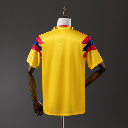Colombia 1990 Home Retro Jersey – Golden Generation Begins