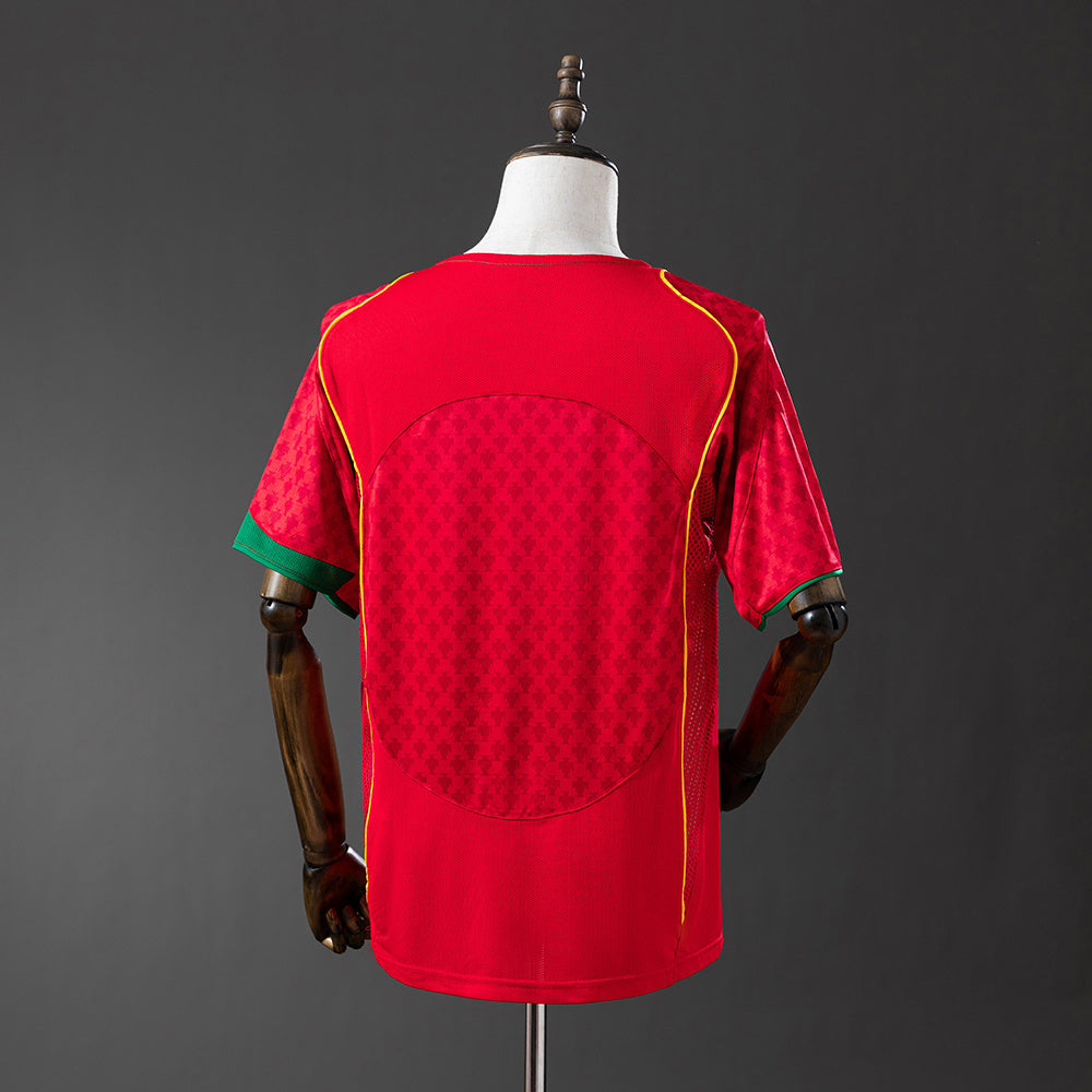 Portugal 2004 Home Retro Jersey – Euro Finalists