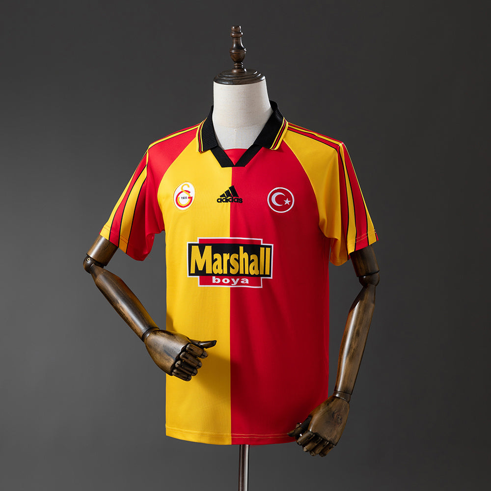 Galatasaray 97/98 Home Retro Jersey – Turkish Giants Legacy