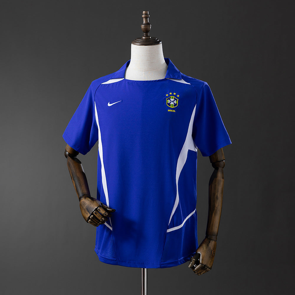 Brazil 2002 Away Retro Jersey – World Cup Winning Edition