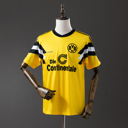 Borussia Dortmund 1989 Home Retro Jersey – Cup Winners Era