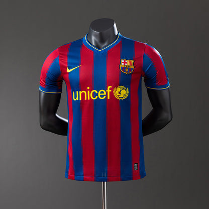 Barcelona 09/10 Home Retro Jersey – Champions Continuation Era