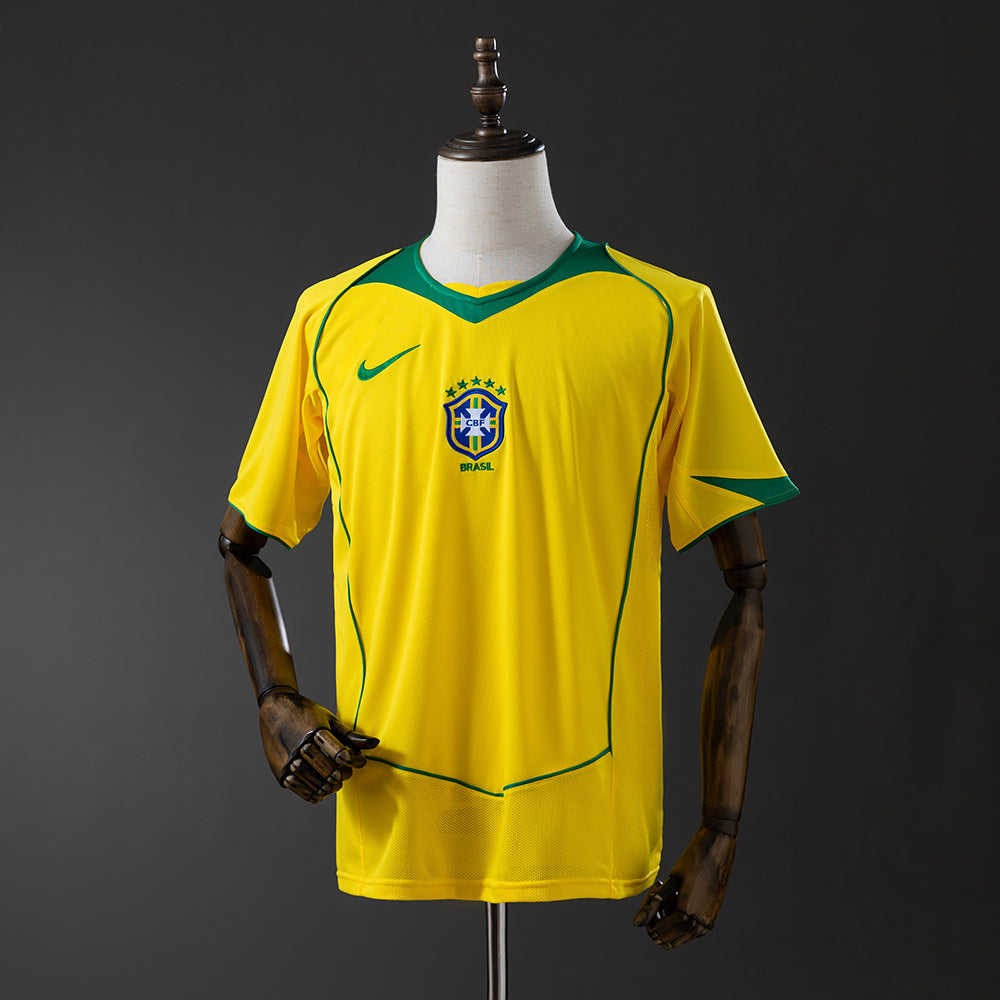 Brazil 2004/06 Home Retro Jersey – Samba Style Returns