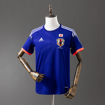 Japan 2014 Home Retro Jersey – Modern Samurai Blue