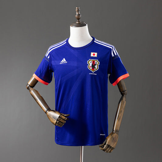Japan 2014 Home Retro Jersey – Modern Samurai Blue