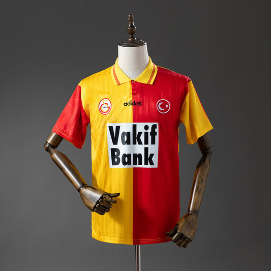 Galatasaray 96/97 Home Retro Jersey – Turkish Powerhouse Foundation