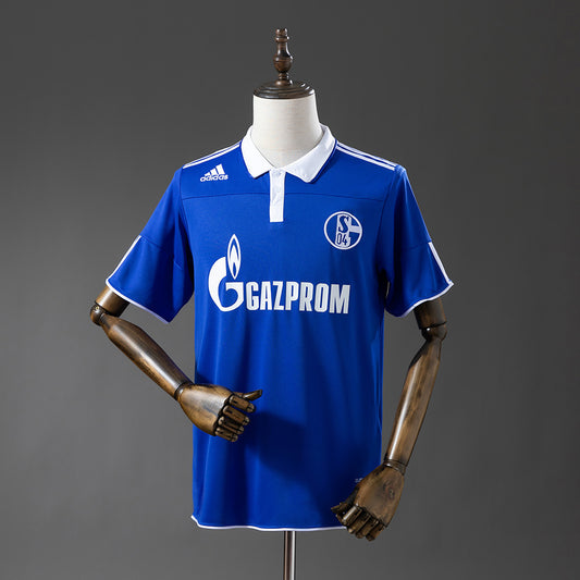 Schalke 04 10/11 Home Retro Jersey – European Run Era