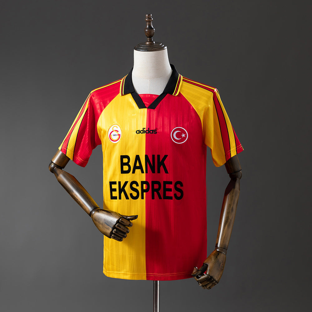 Galatasaray 97/98 Home Retro Jersey – Turkish Giants Legacy