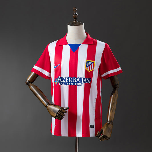 Atletico Madrid 13/14 Home Retro Jersey – Historic La Liga Triumph
