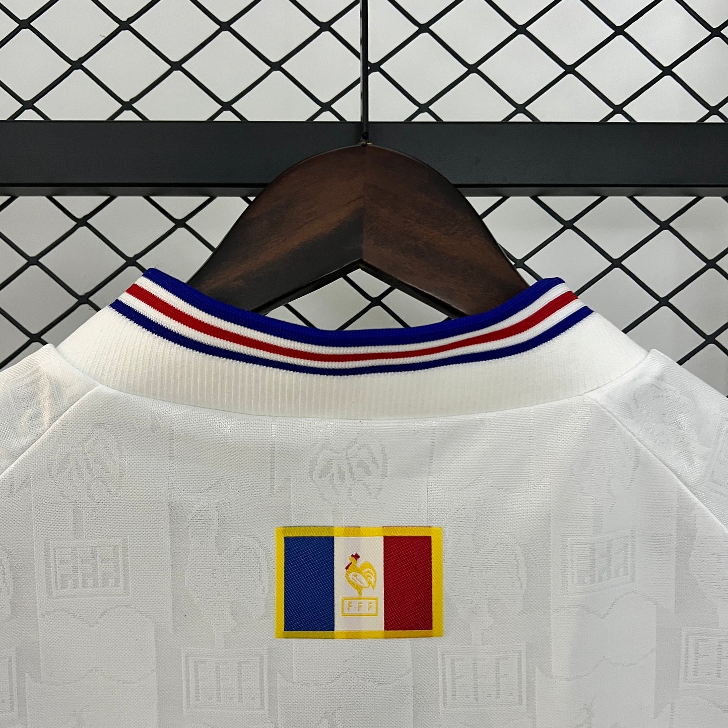 France 1994 Away Retro Jersey – Iconic Pattern Design